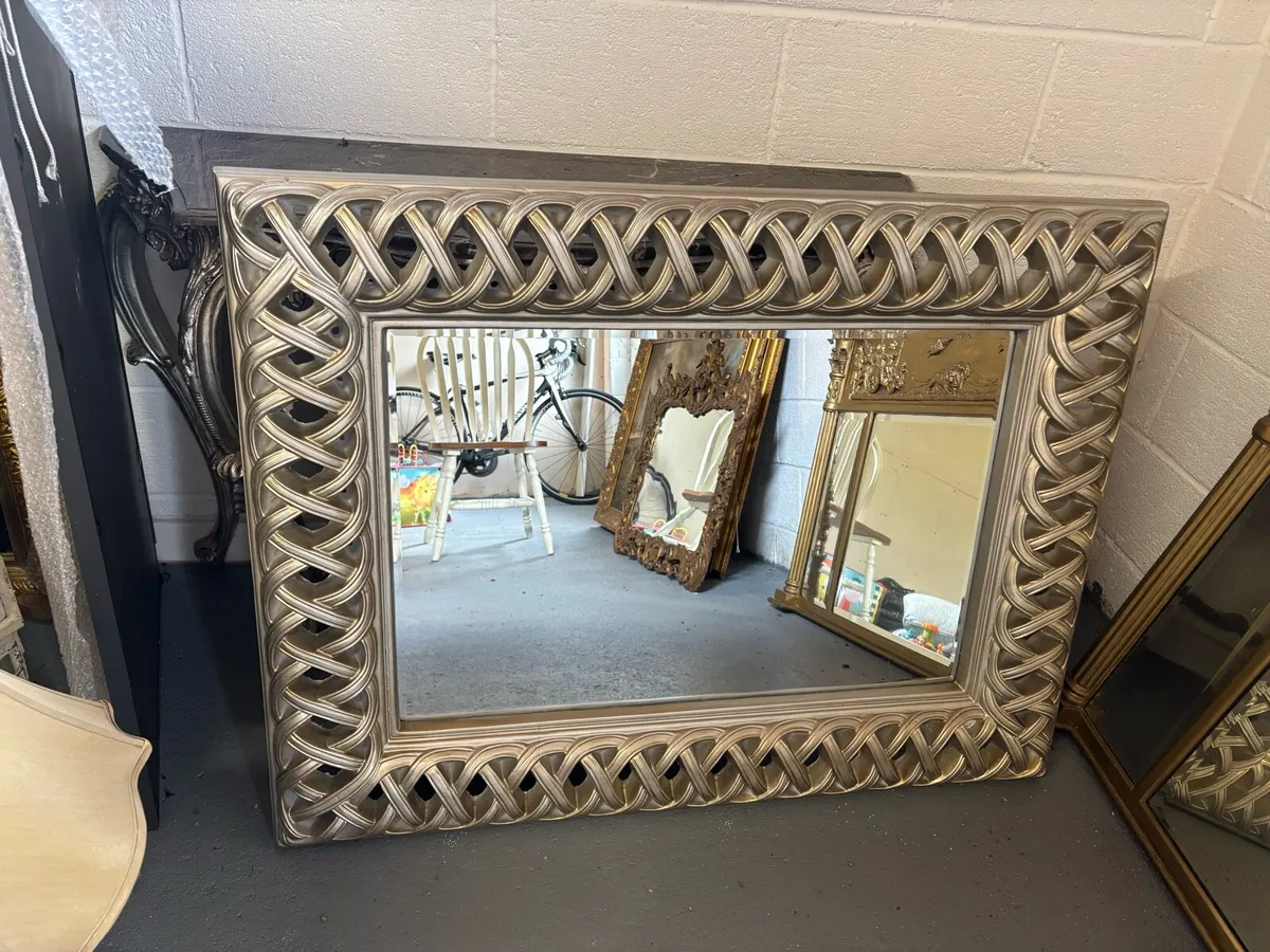 Large Celtic knot wall mirror