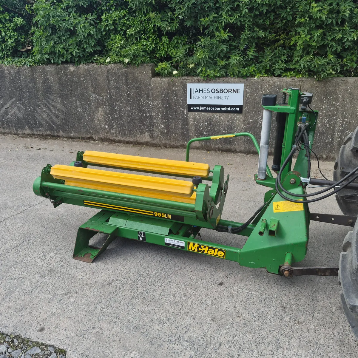 McHale 995LM Small Square Bale Wrapper - Image 1