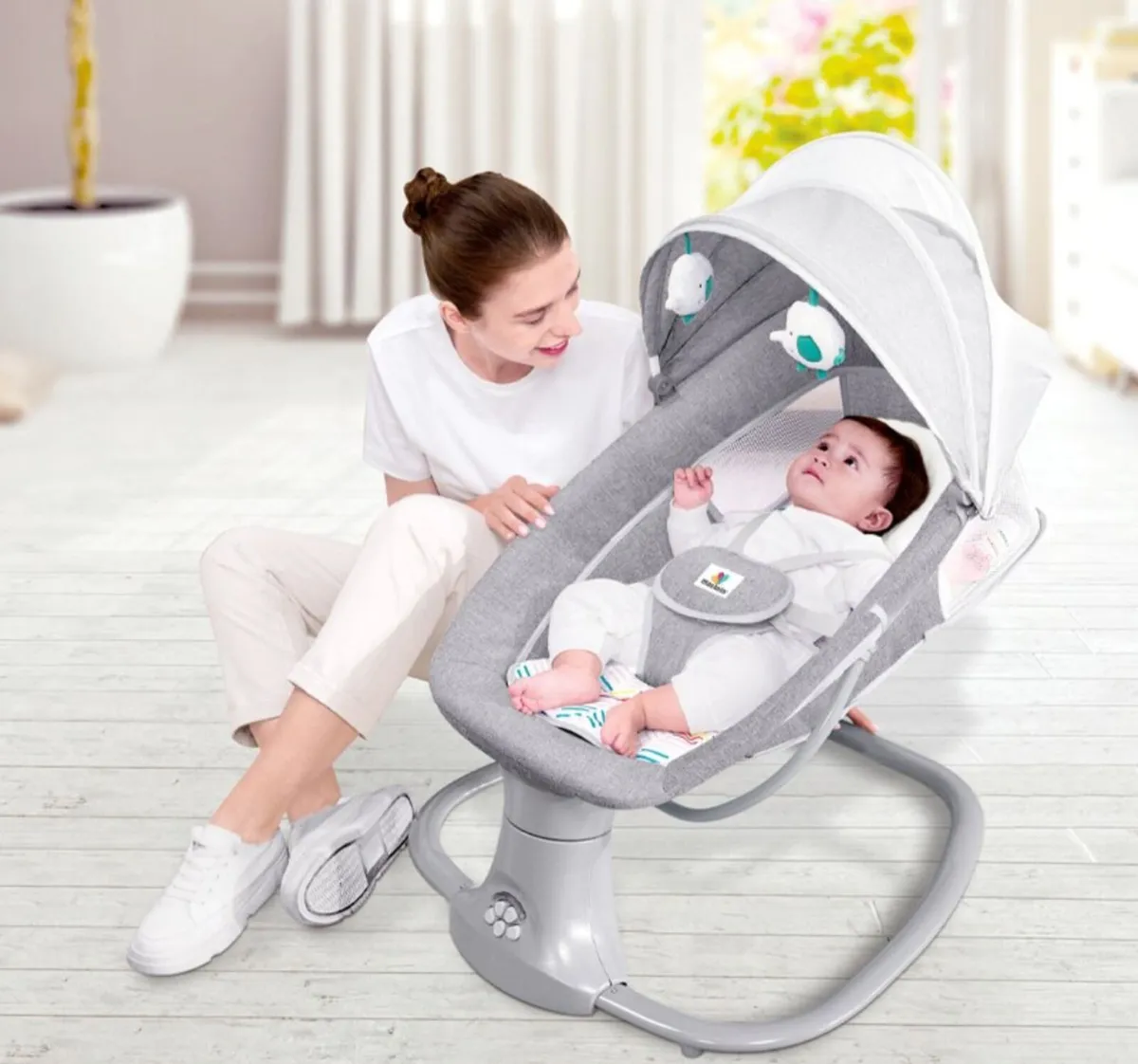 Mastela 3 in q multifunctional rocker swing - Image 1