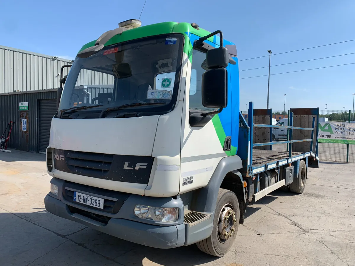 2012 DAF LF 45.180 PLANT TRUCK FOR AUCTION - NAAS - Image 1