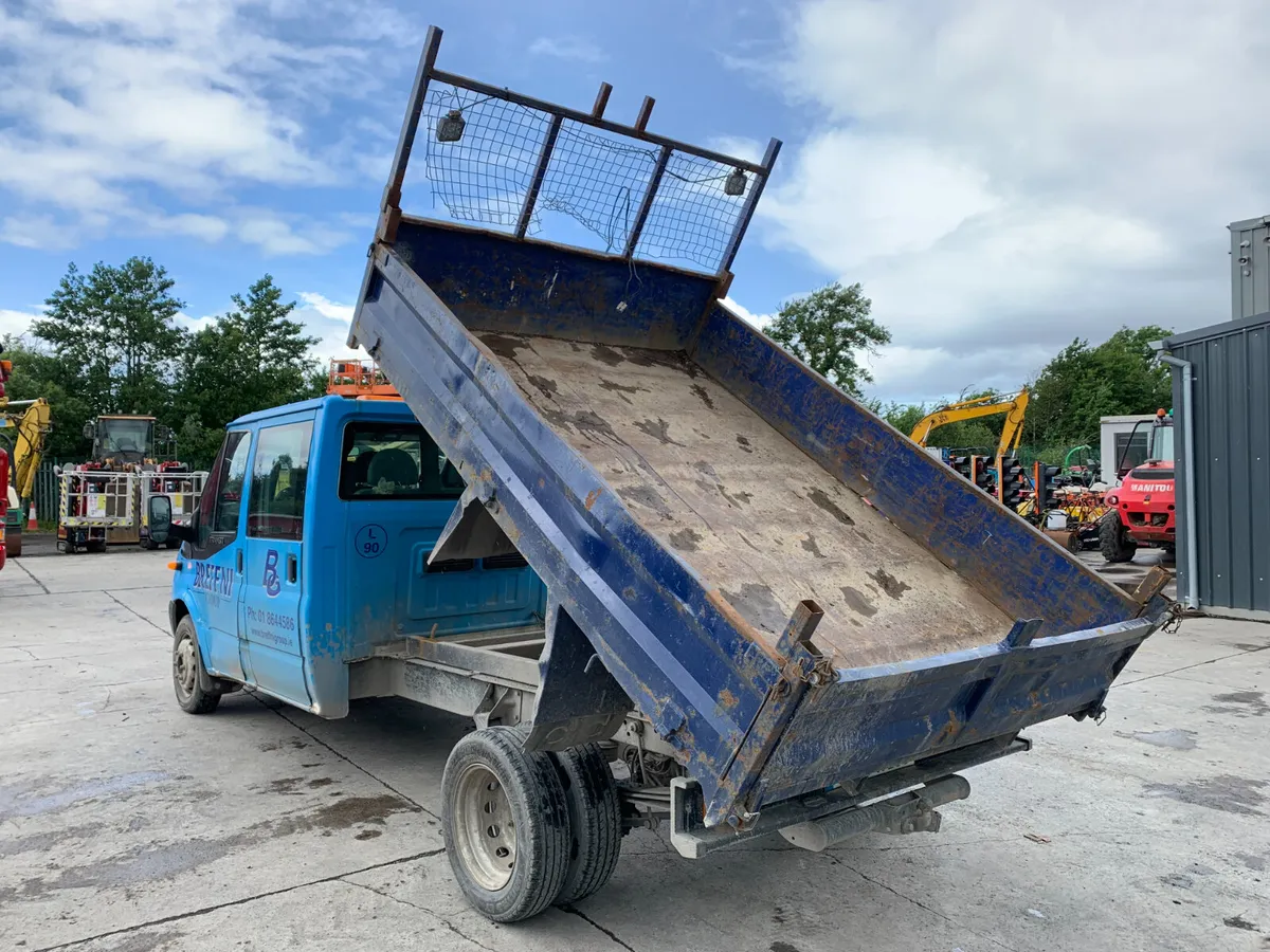 2013 FORD TRANSIT CREW CAB TIPPER FOR AUCTION - NA - Image 3