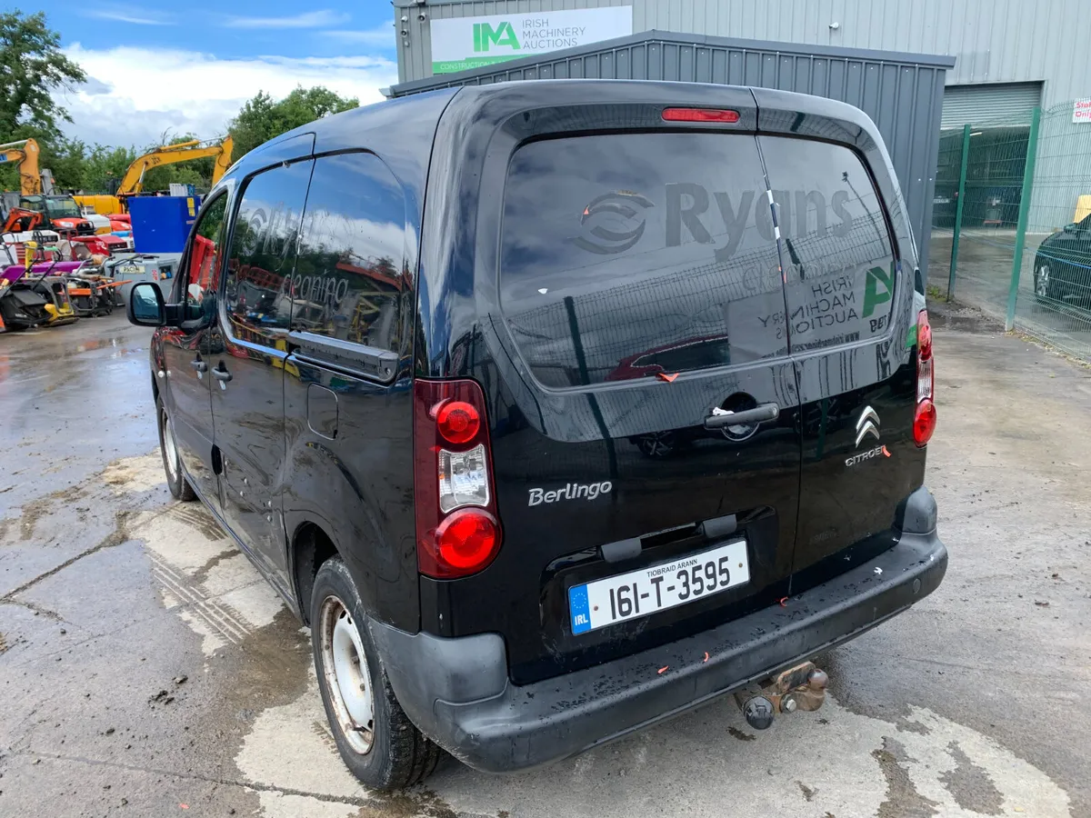 2016 CITROEN BERLINGO SWB VAN FOR AUCTION - NAAS - Image 3