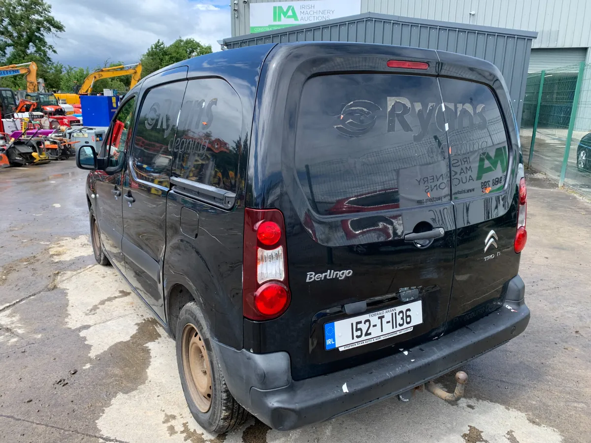2015 CITROEN BERLINGO SWB HDI FOR AUCTION - NAAS - Image 3