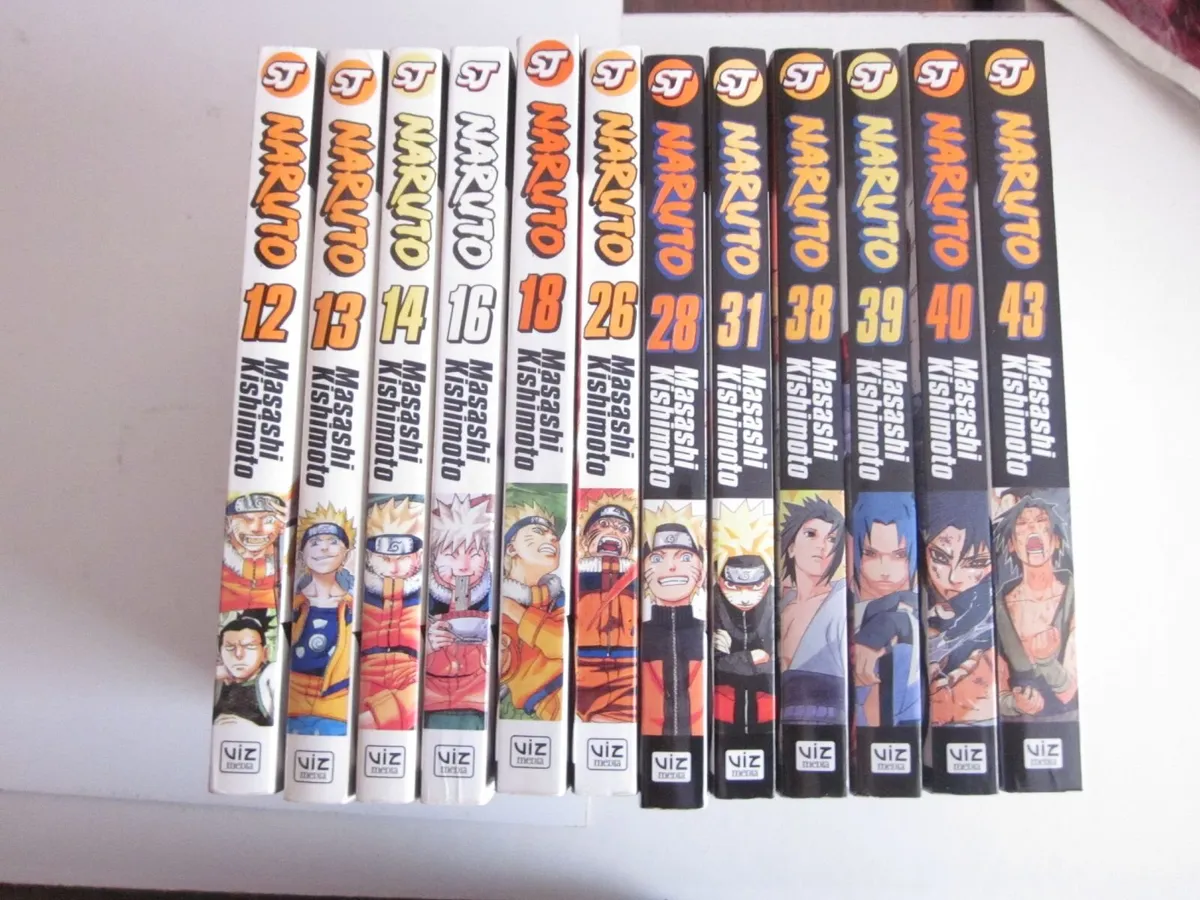 Naruto ninja comics by Masashi Kishimoto 12 Volume - Image 1