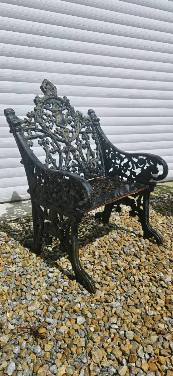 HEAVY CAST IRON CHAIRS - Image 2