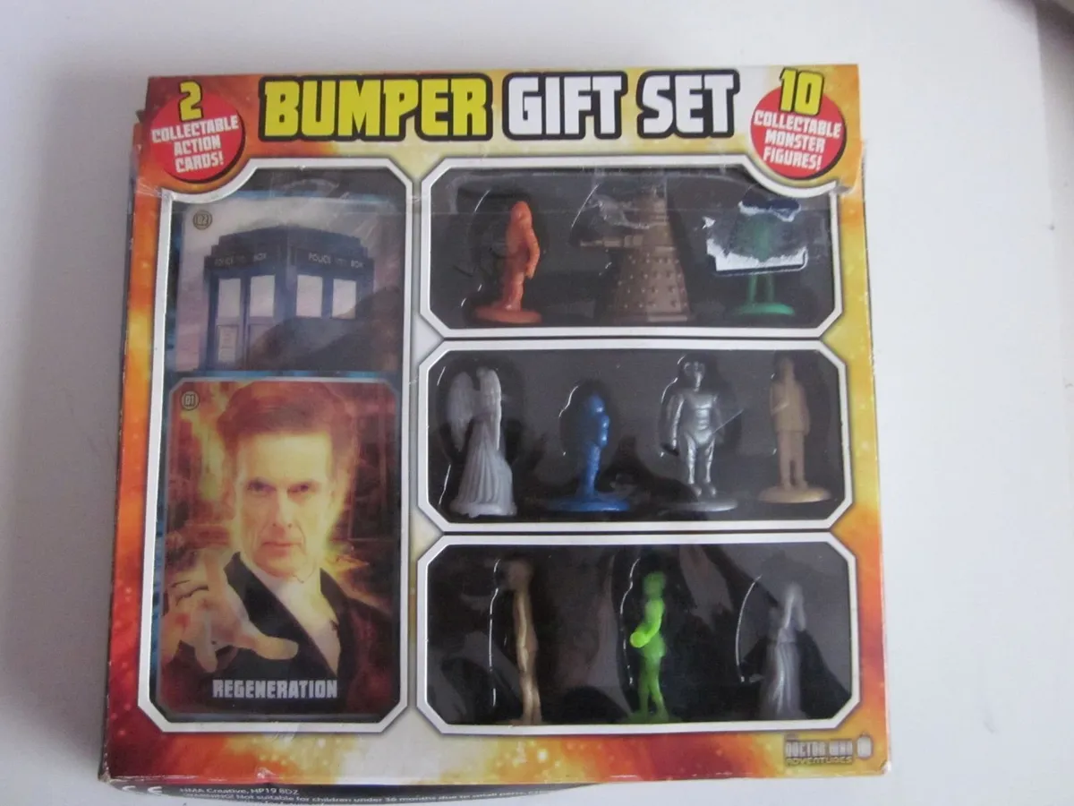 BBC DoctorWho AdventuresGiftSet 10 figures+2 Cards - Image 1