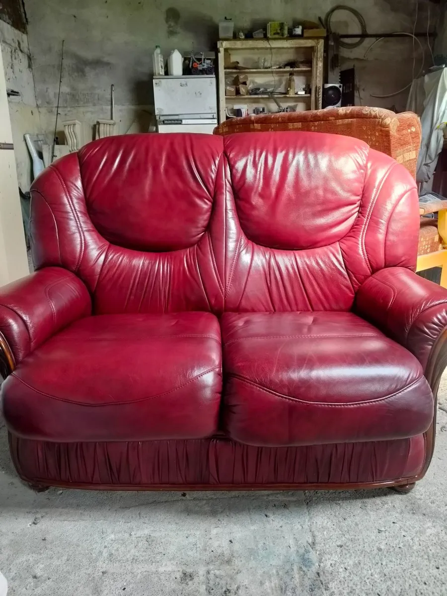 Leather sofa - Image 2