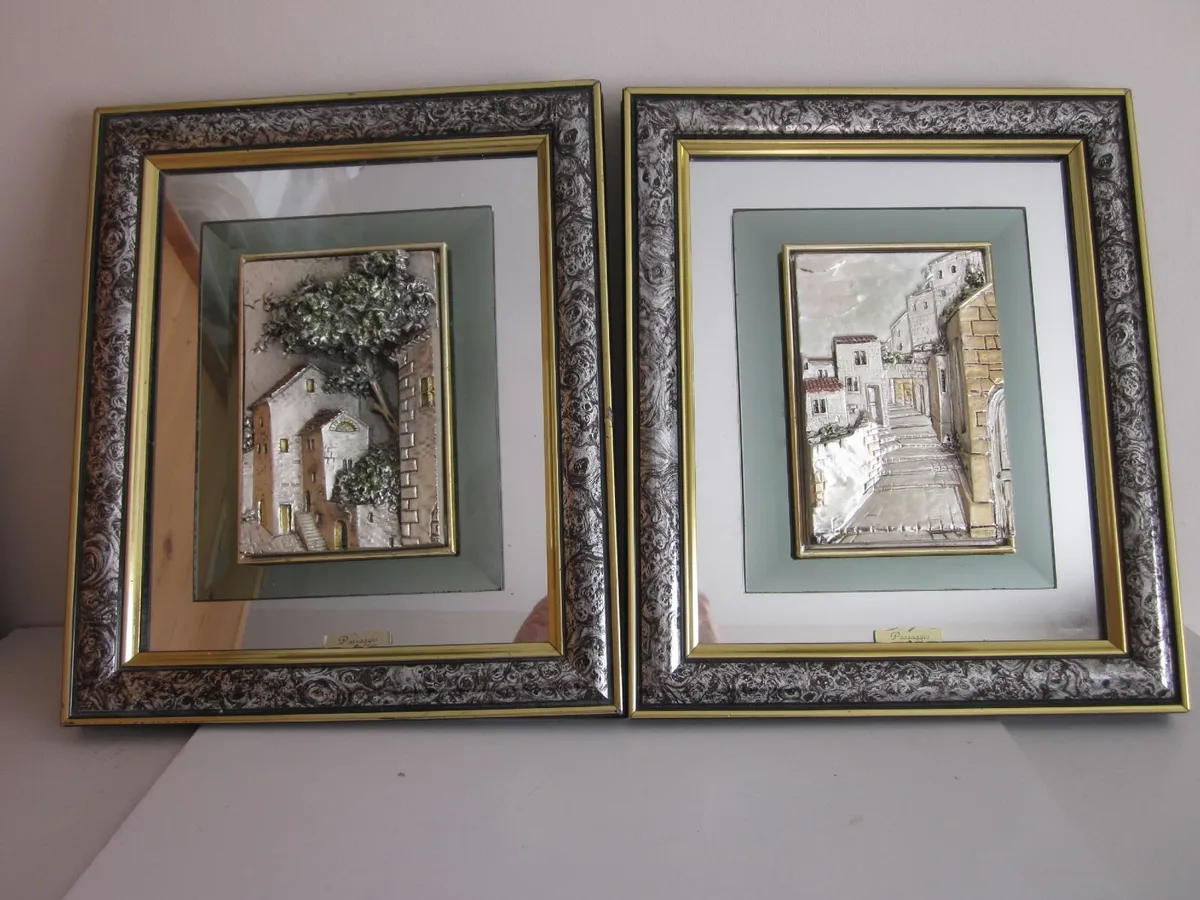 Pair of Mirror Frame 3D Creazioni Artistiche Italy - Image 1