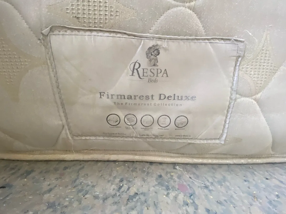 4ft Divan mattress and base - Image 4