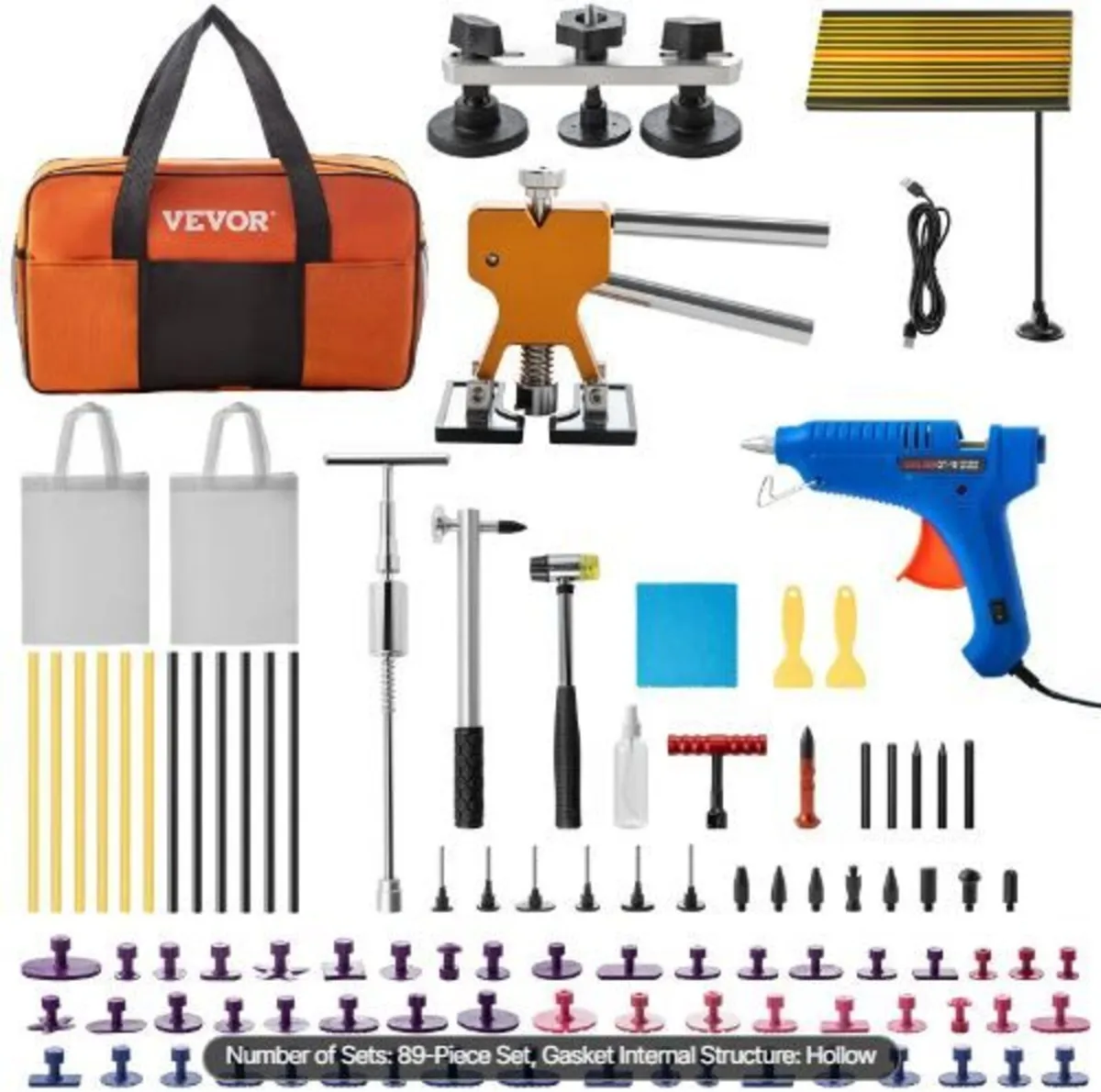 Dent Removal Tool, 89 Pcs - Image 1