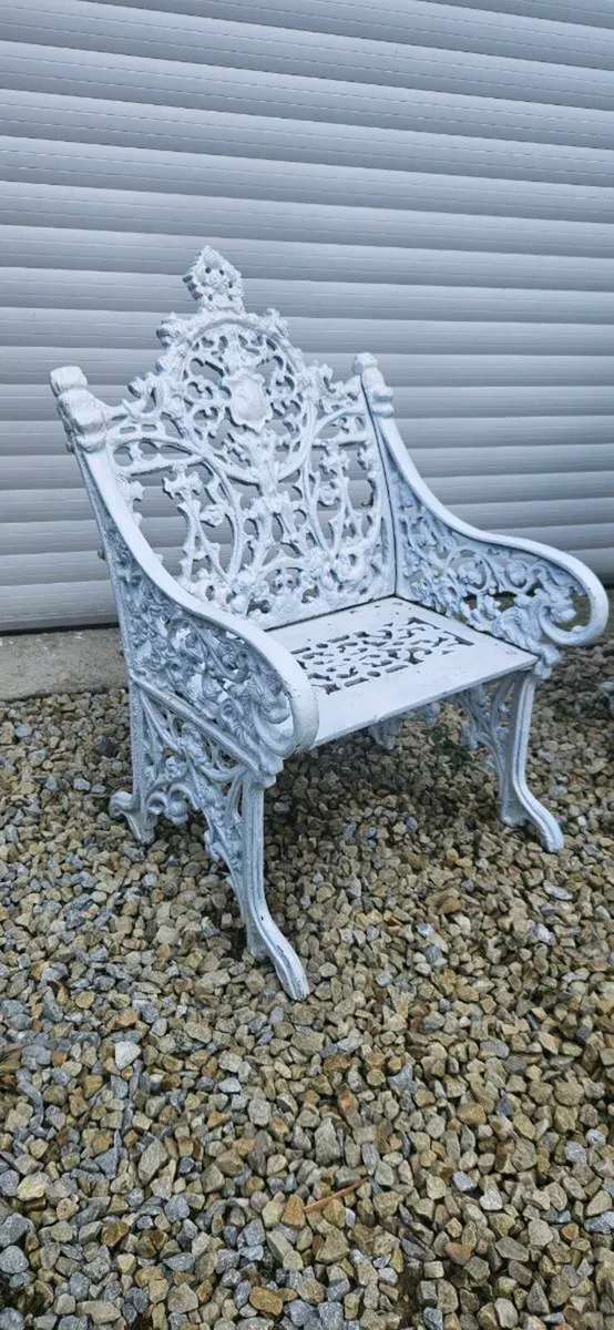 HEAVY CAST IRON CHAIRS - Image 1