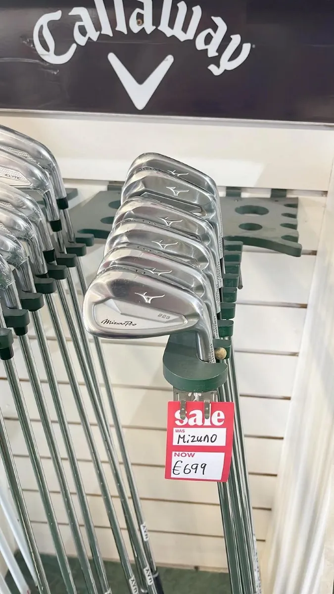 Mizuno Pro 223 4-PW STIFF  NEW €1349 Now €699 - Image 3