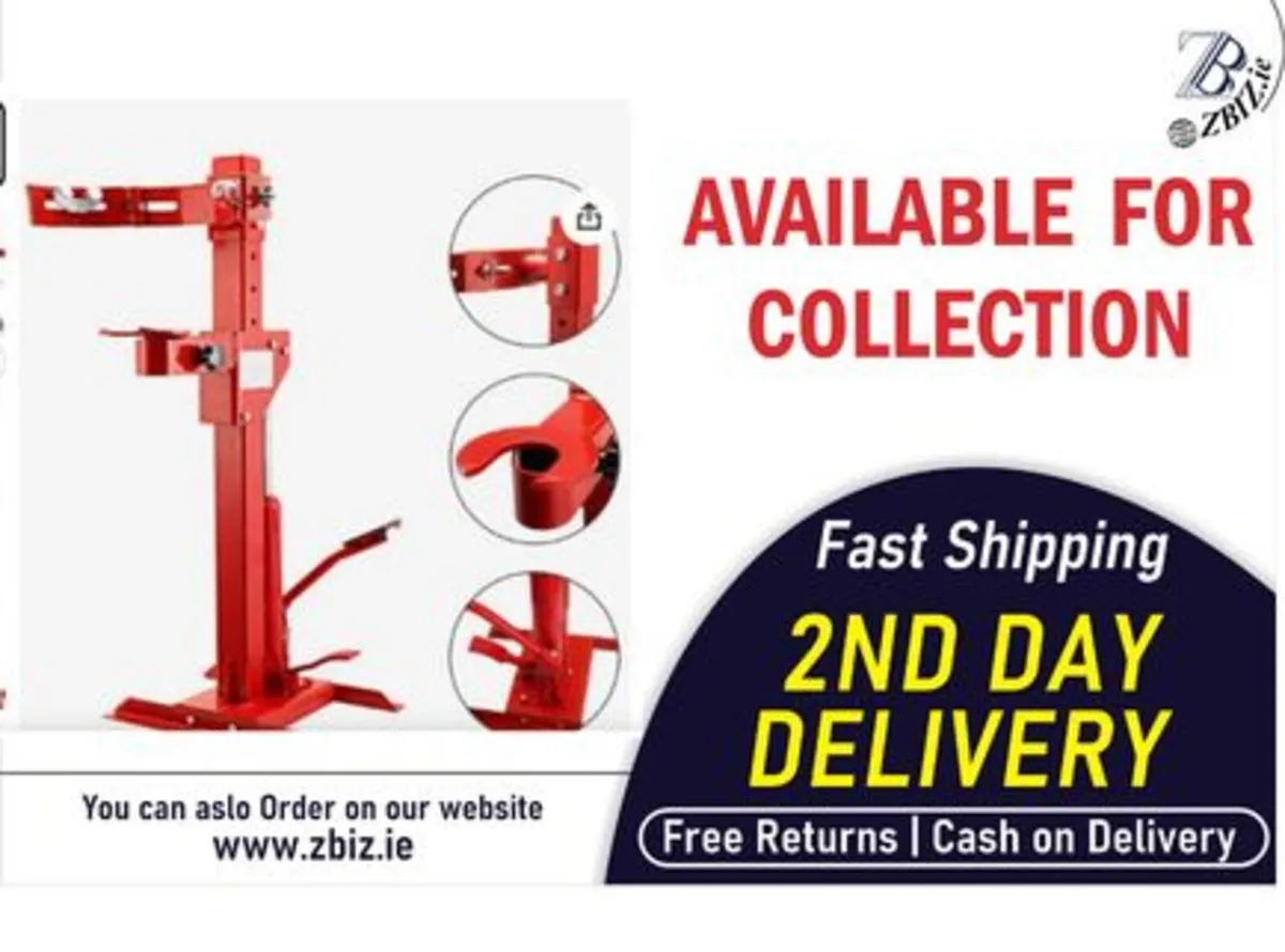 Hydraulic Spring Compressor 1 TON, Coil Spring Com - Image 1