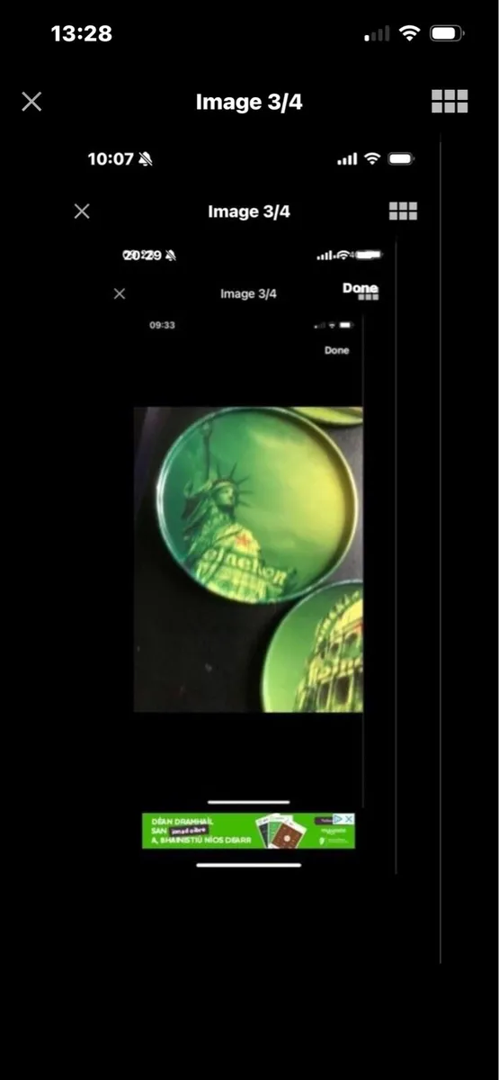 Heineken Metal Coasters (4) - Image 3