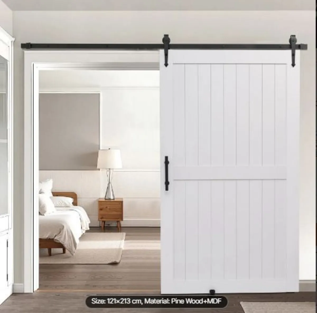 Sliding Barn Door, 1219 x 2134mm, High-Strength - Image 3