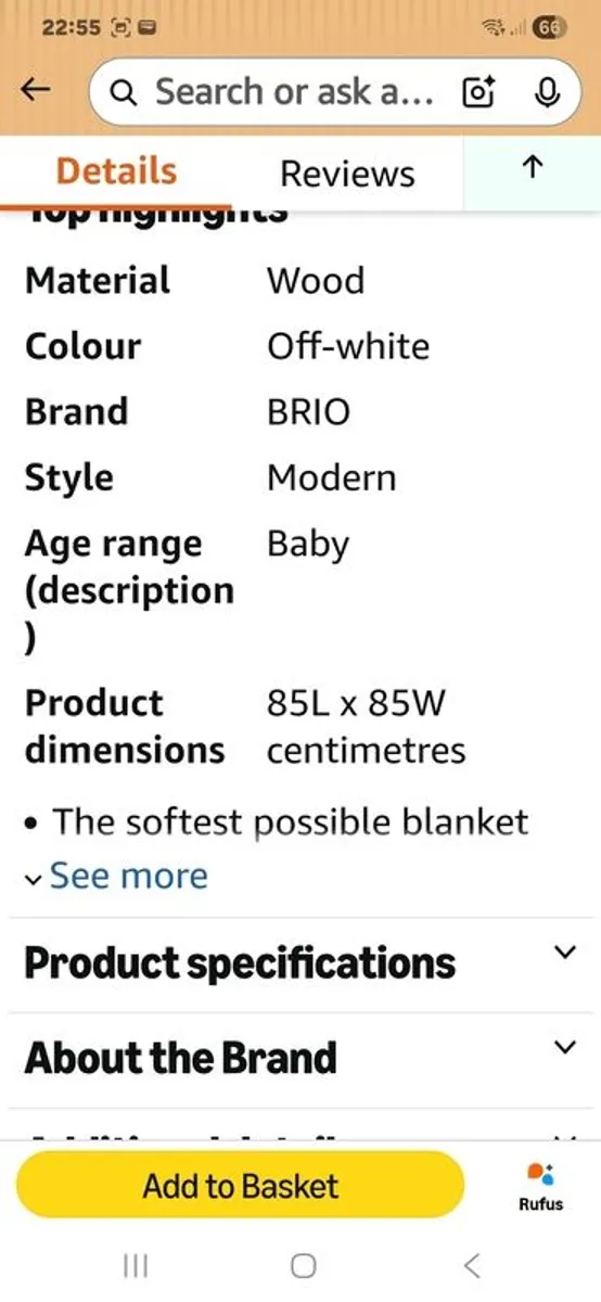 Brio My Very First Blanket - Image 4