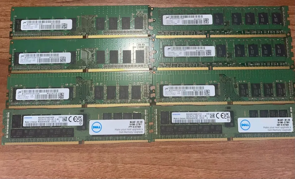 Mixed DDR4 ECC Server RAM – Samsung/Micron – Vario