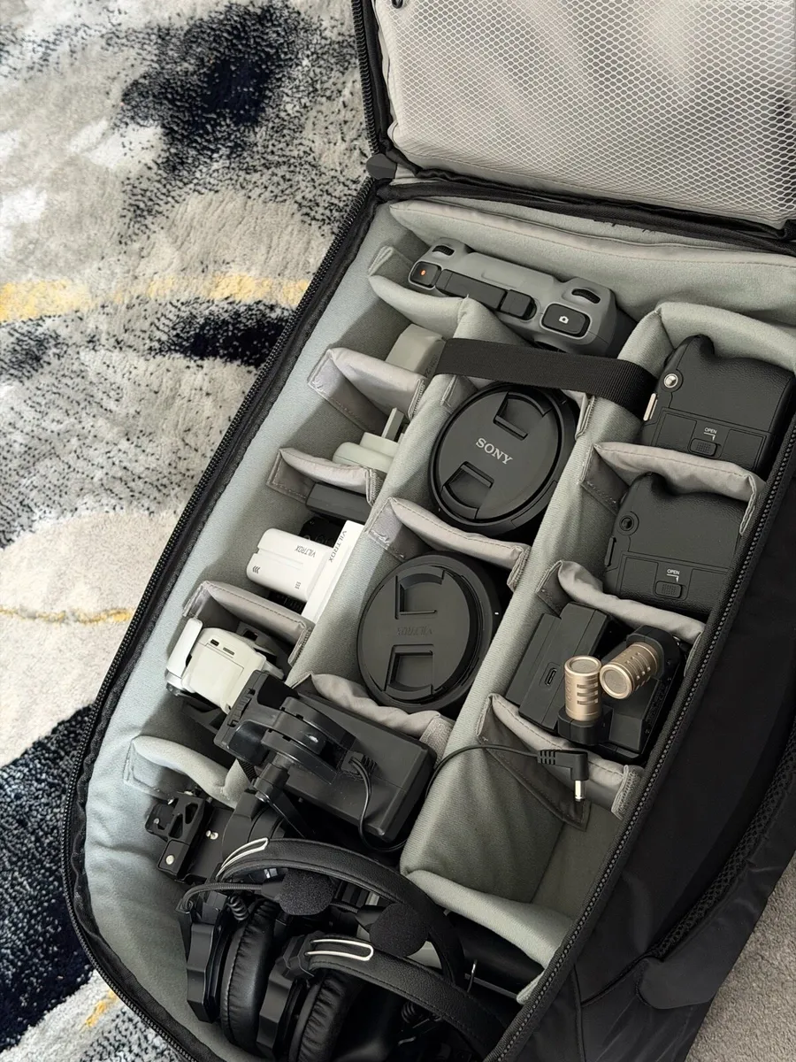 Neewer 2in 1 Camera bag trolley with wheels - Image 4