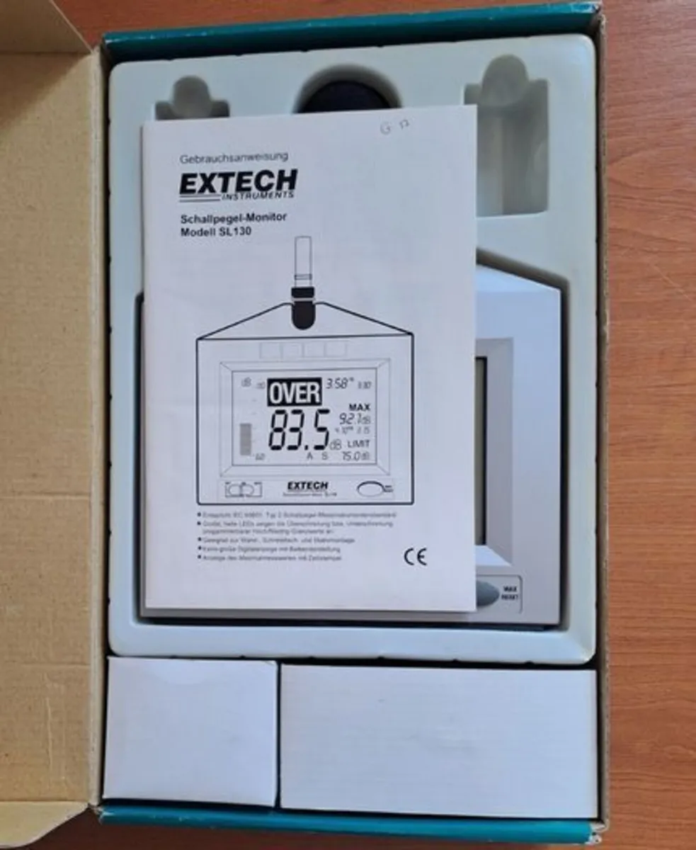 Digital sound level meter, Extech Instruments SL13 - Image 4