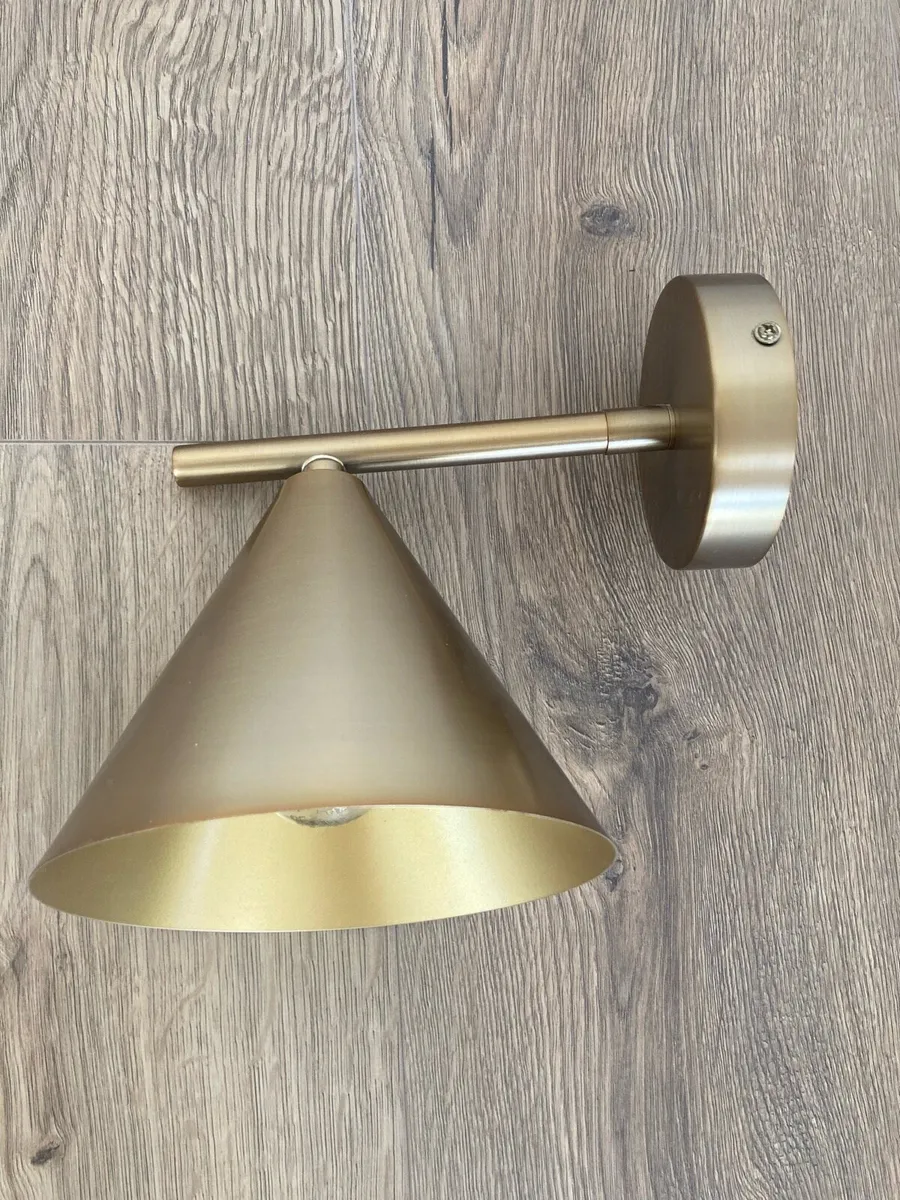Cape Brass Wall Light from Endon Lighting - Image 2