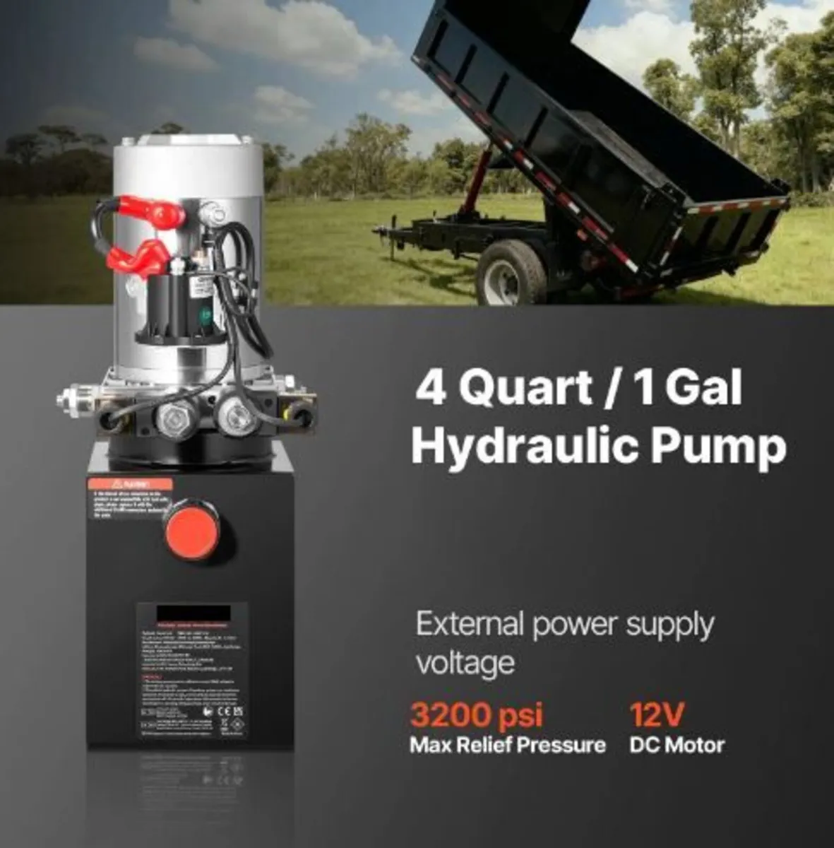 4 L Hydraulic Power Unit, Double Acting - Image 2