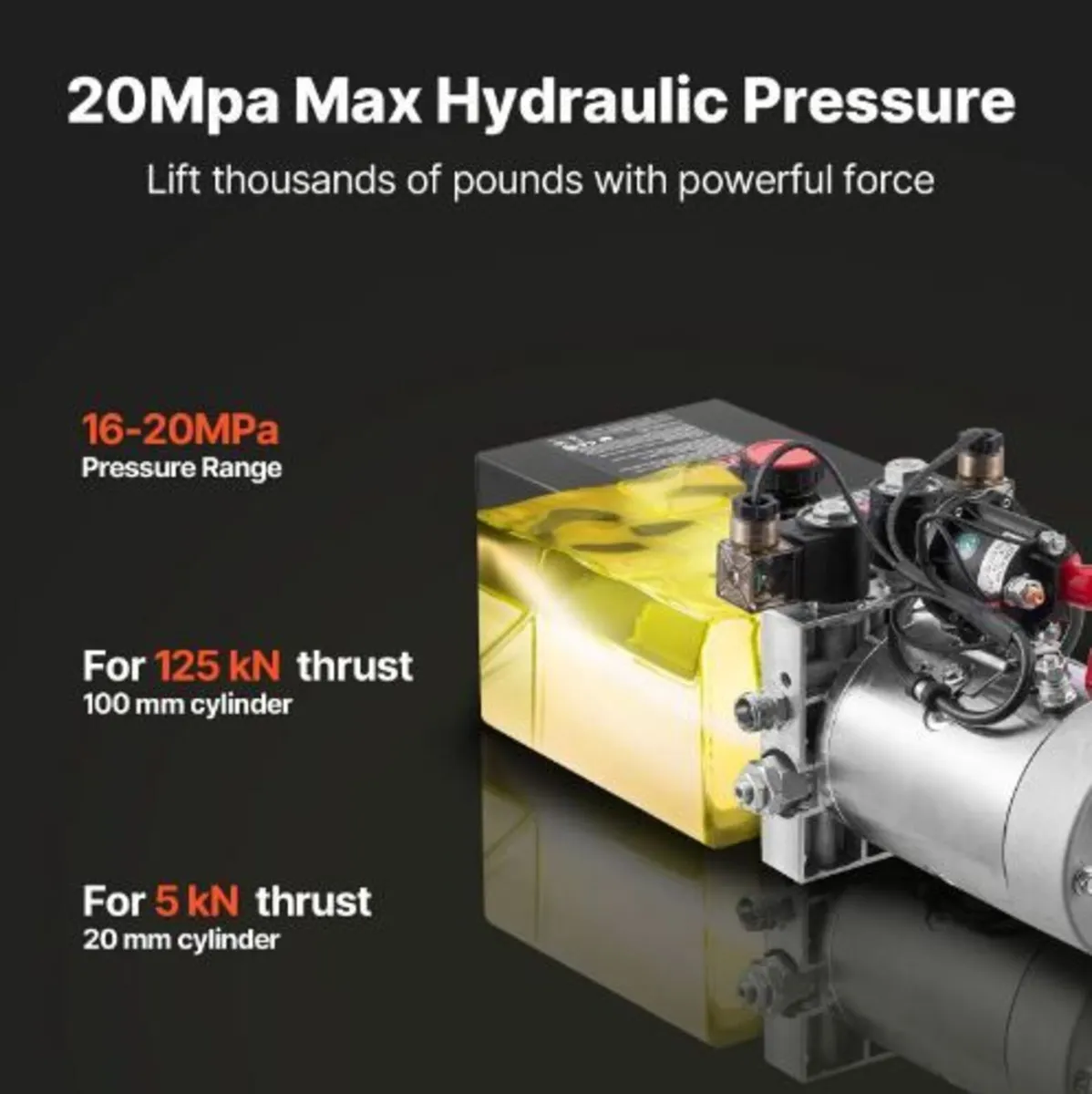4 L Hydraulic Power Unit, Double Acting - Image 4