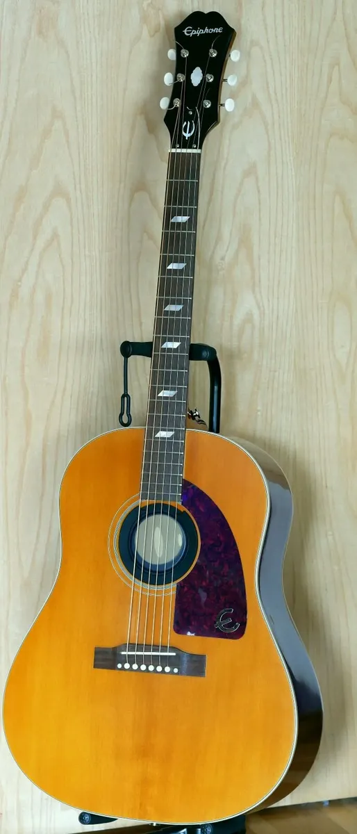 Epiphone Masterbilt Texan FT79 Antique Natural - Image 1