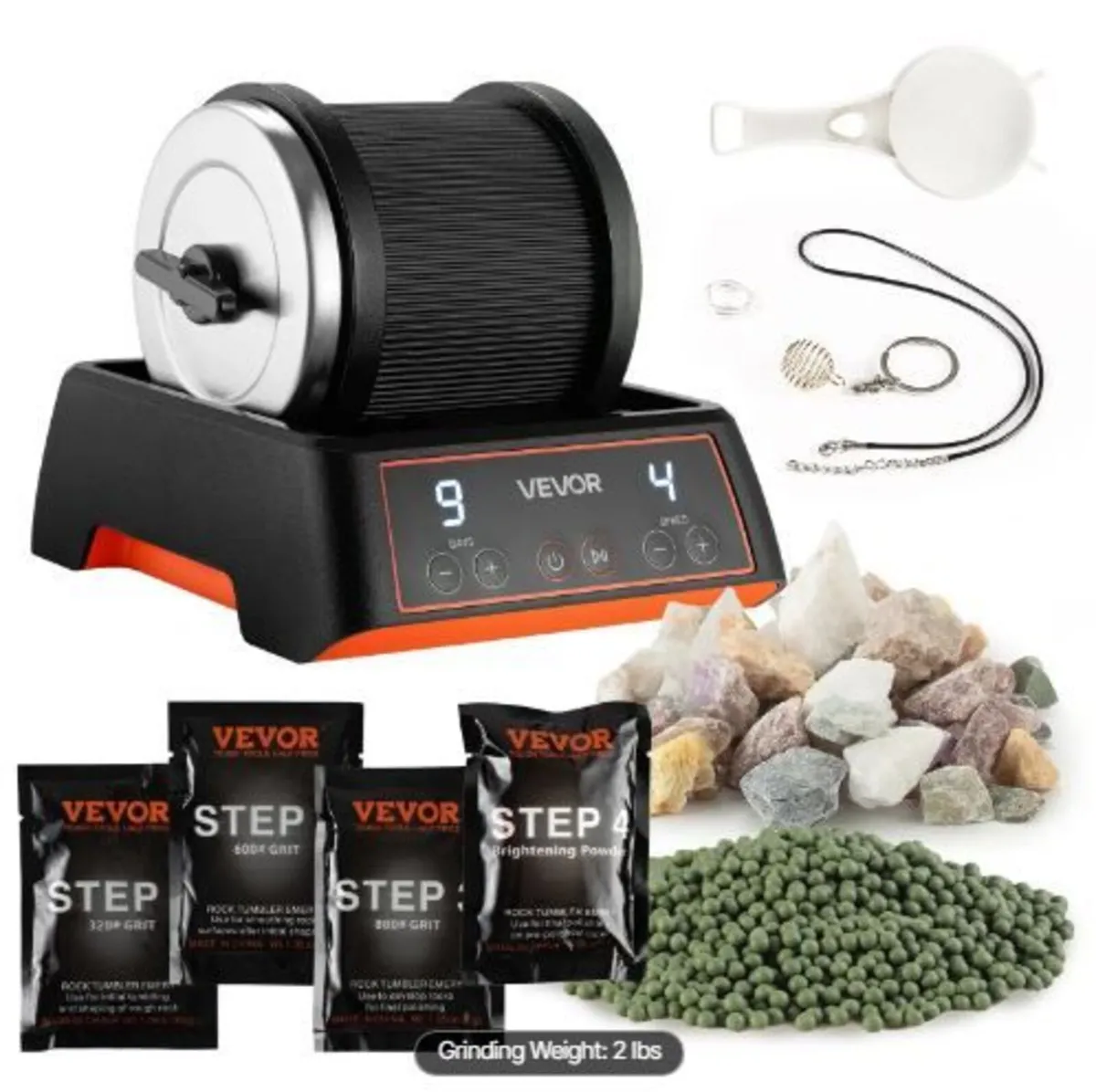 Rock Tumbler Kit, Rock Polishing Kit - Image 3
