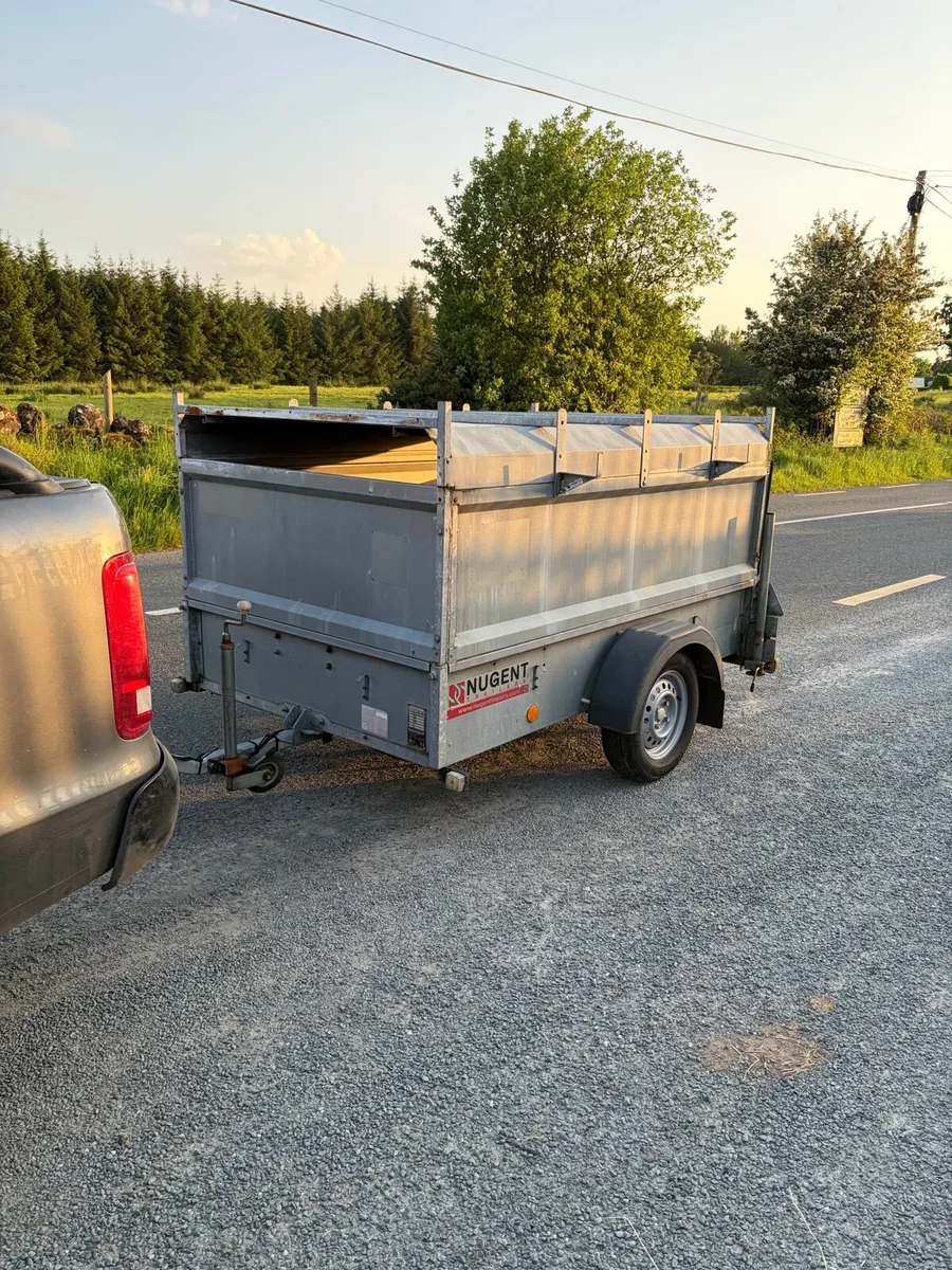 Nugent 8x4 sheep trailer - Image 1