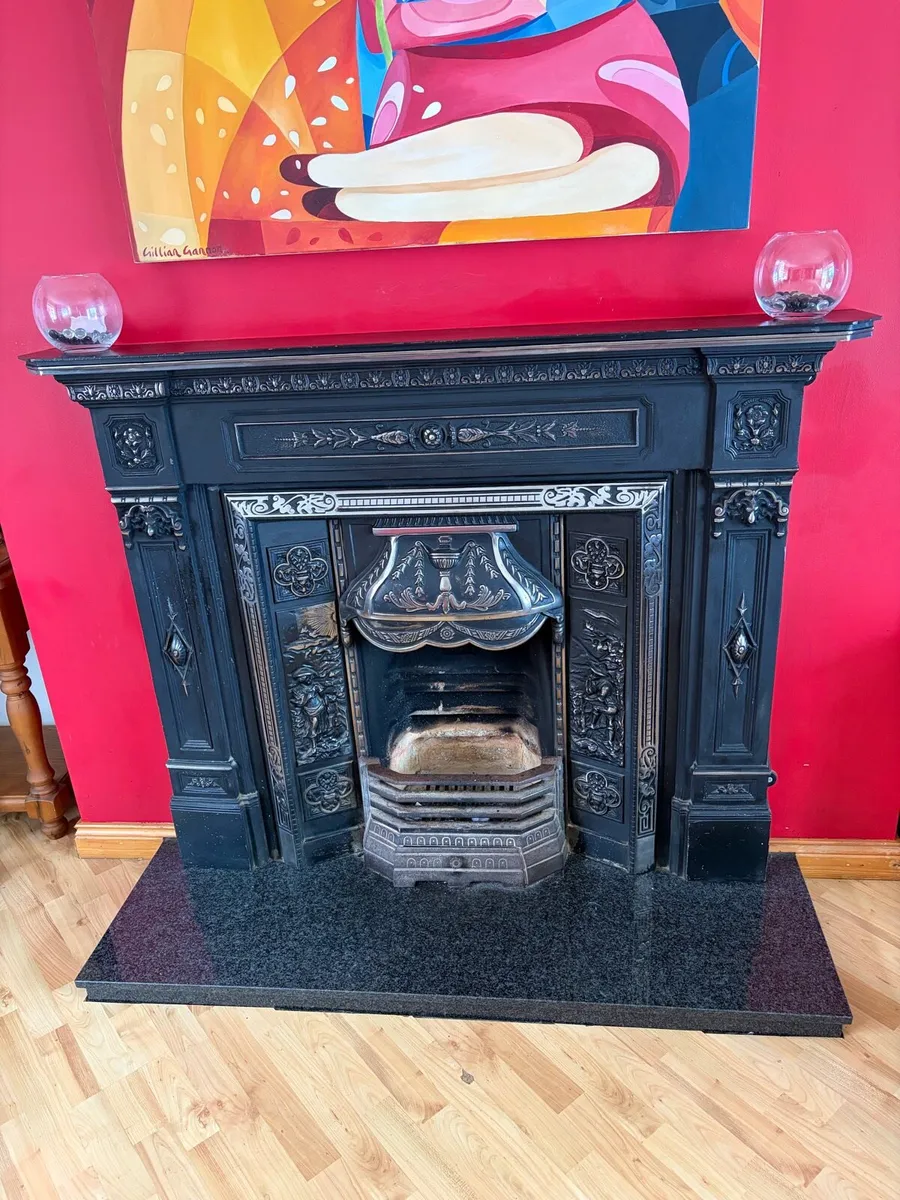 Traditional Cast iron fireplace - Image 1