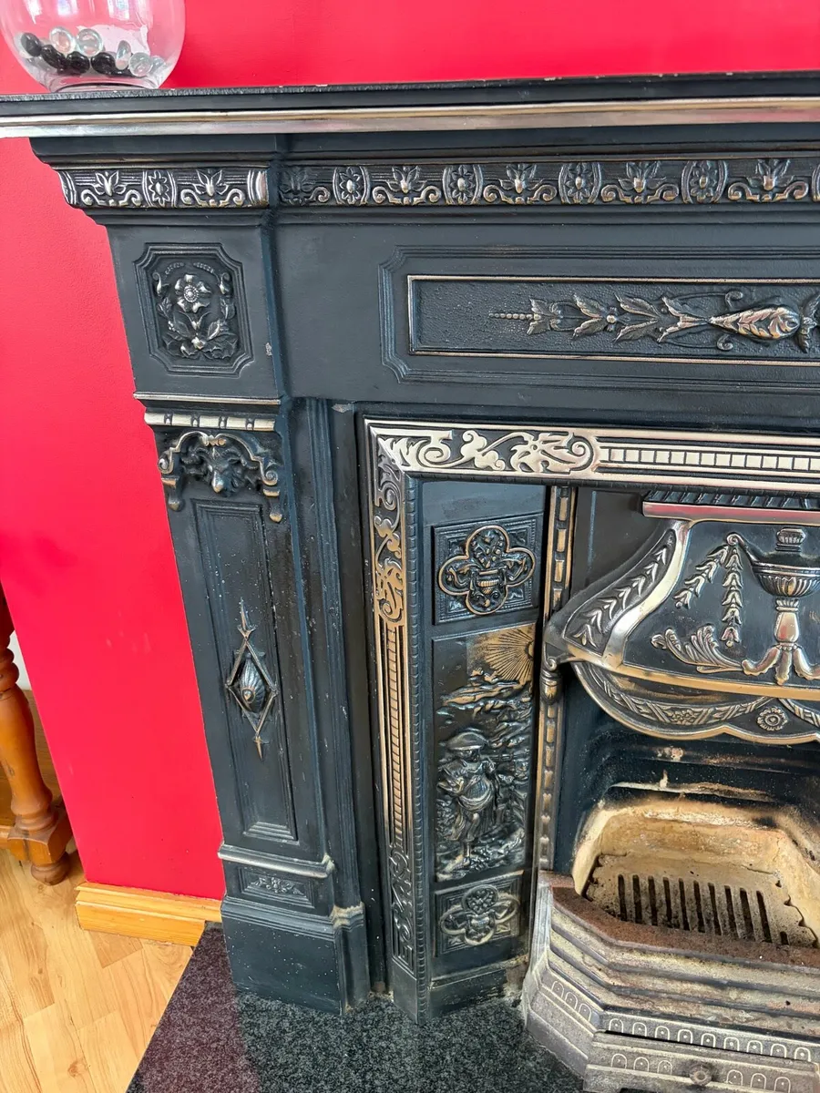 Traditional Cast iron fireplace - Image 4