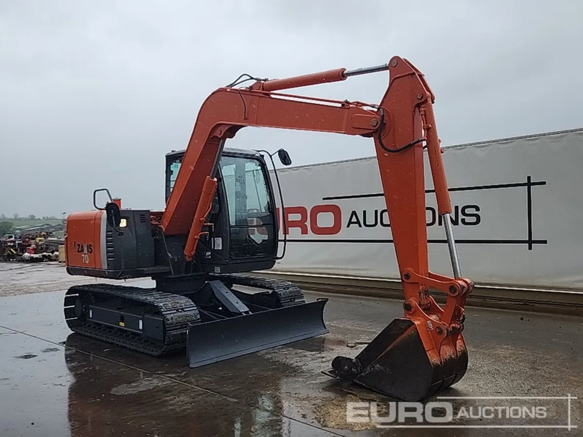 2014 Hitachi ZX70-3 - Image 4