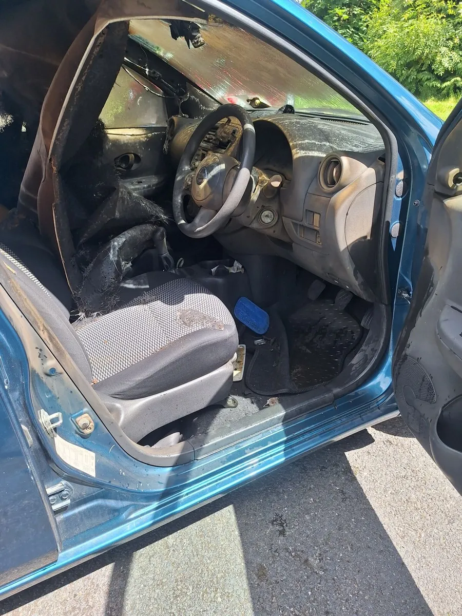 Nissan Micra 2017 petrol 1.2 XE fire damage - Image 4