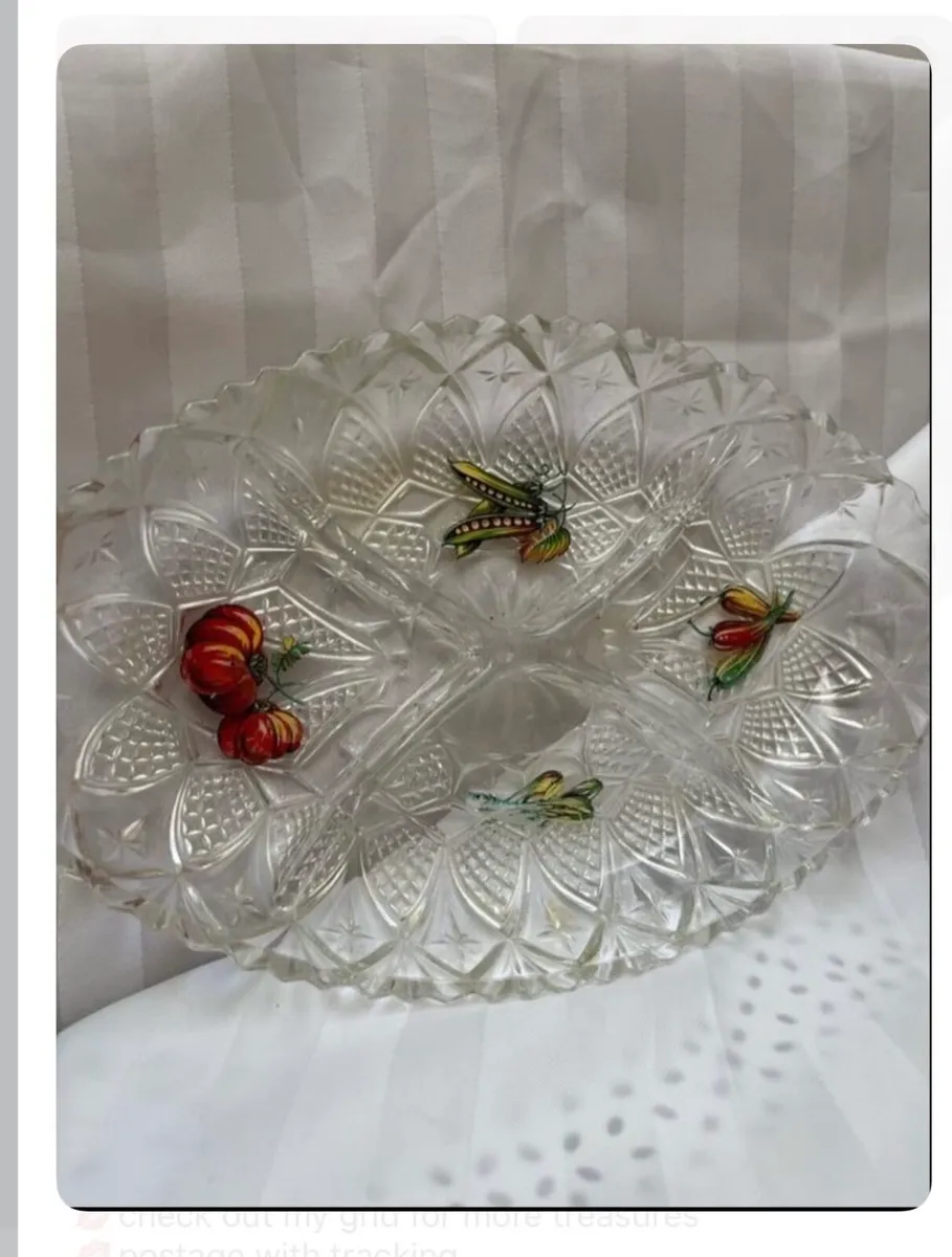 Glass serving tray - Image 1
