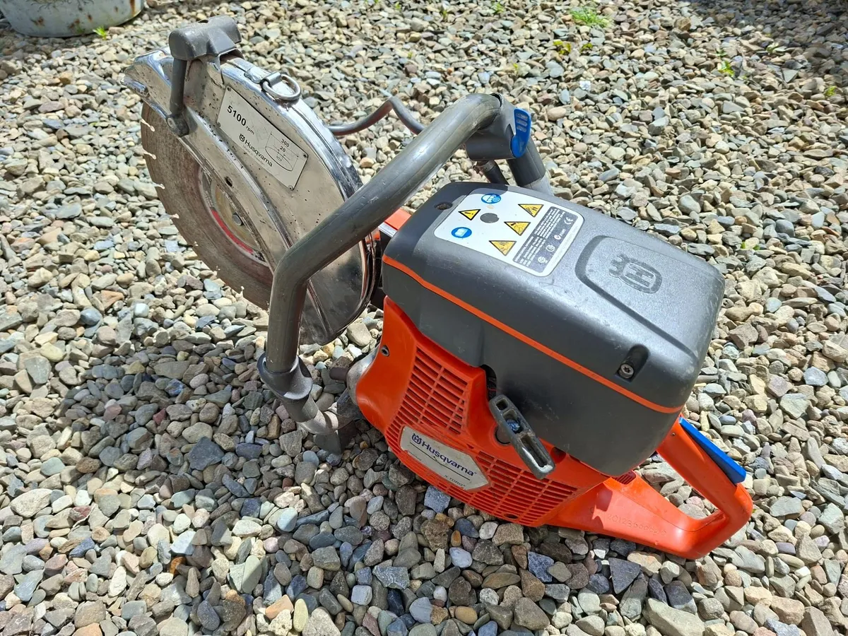 Husqvarna K760 Consaw "Serviced" - Image 3