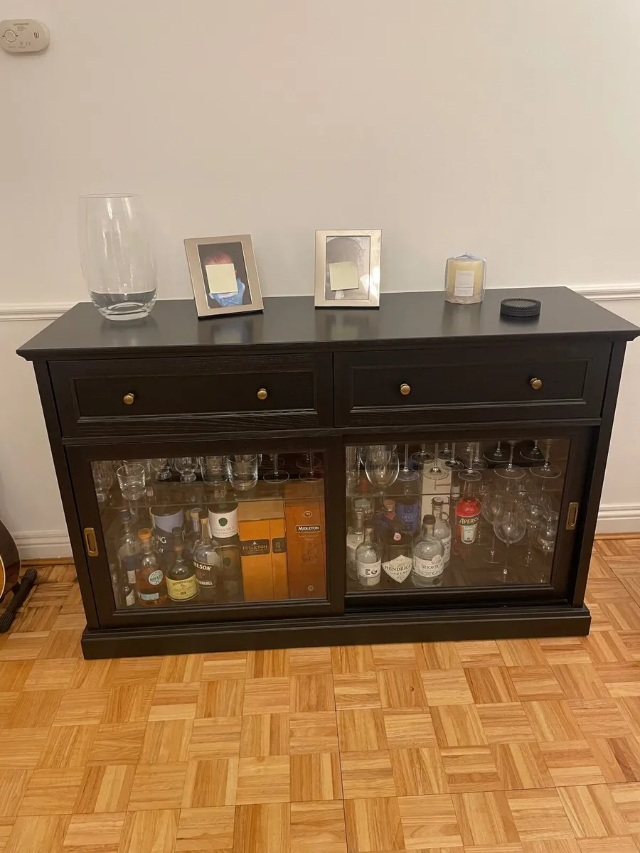 IKEA Hemnes drinks cabinet - immaculate condition - Image 2