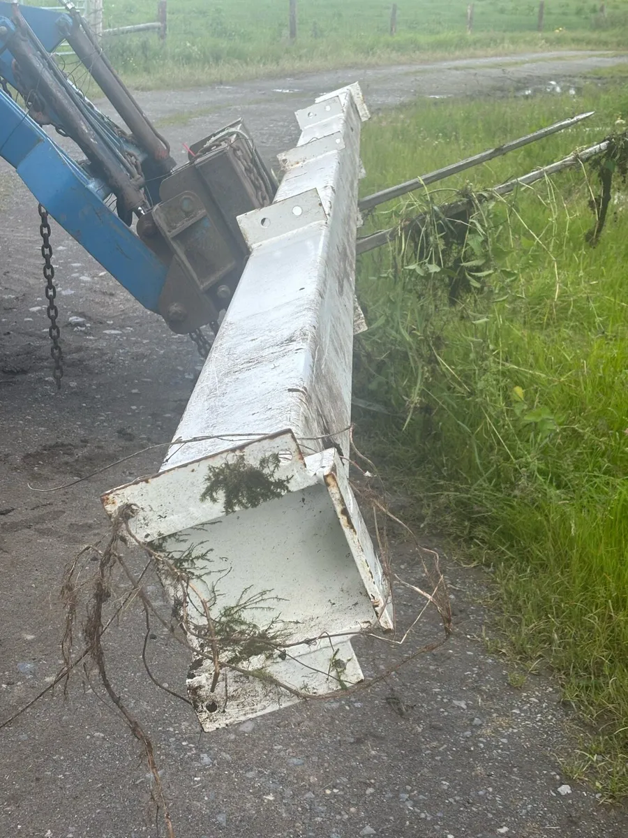 2 Heavy duty structural steel beams 19ft - Image 3
