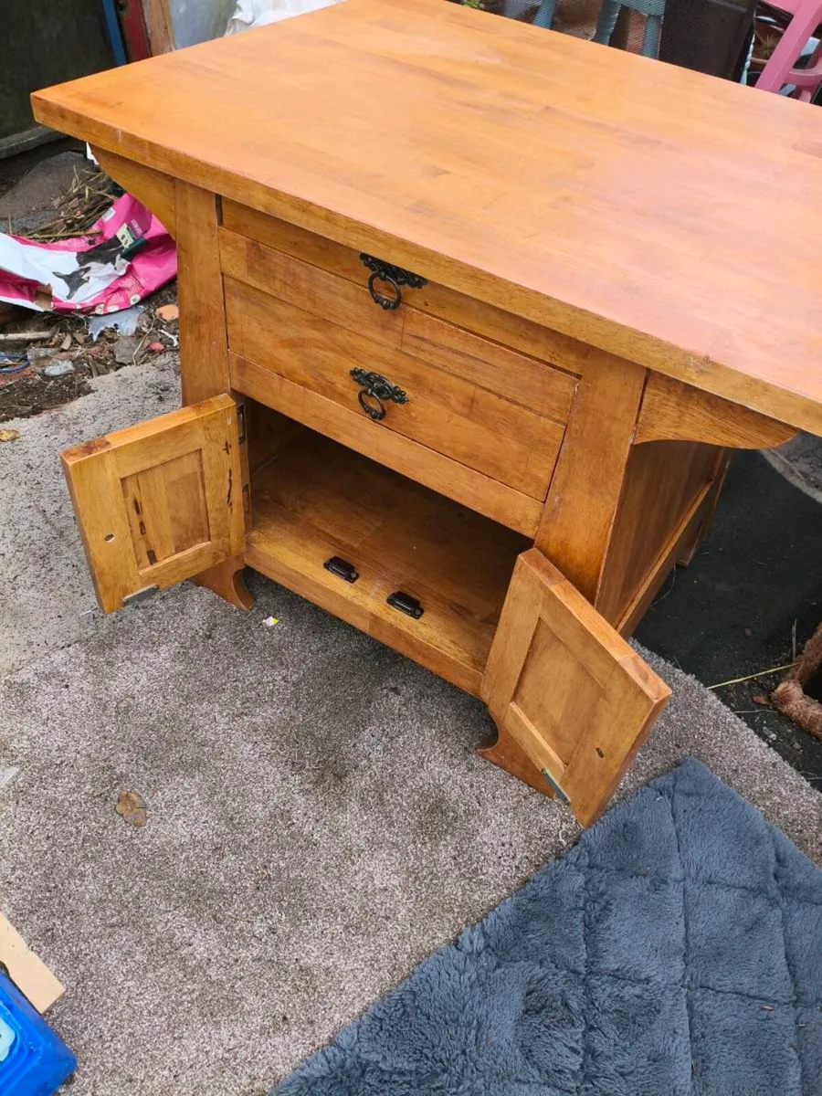 Table 2 ft 4 Inc by 2 ft high needs clean solid 15 - Image 2