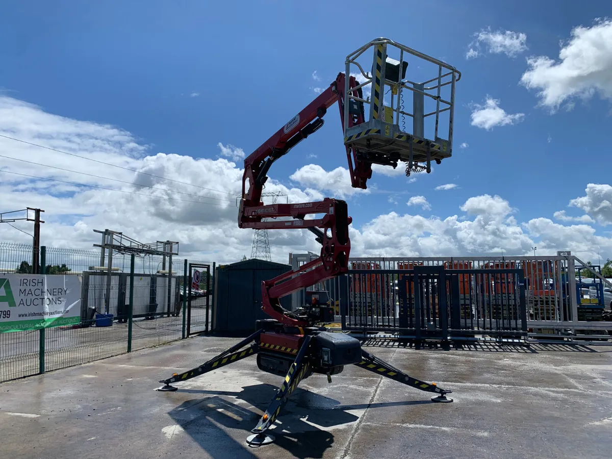 2017 HINOWA LIGHT LIFT 15.70 TRACKED BOOM FOR AUCT - Image 4
