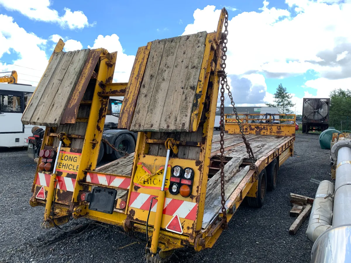 JORDAN TWIN AXLE LOW LOADER FOR AUCTION 17TH JUNE - Image 4