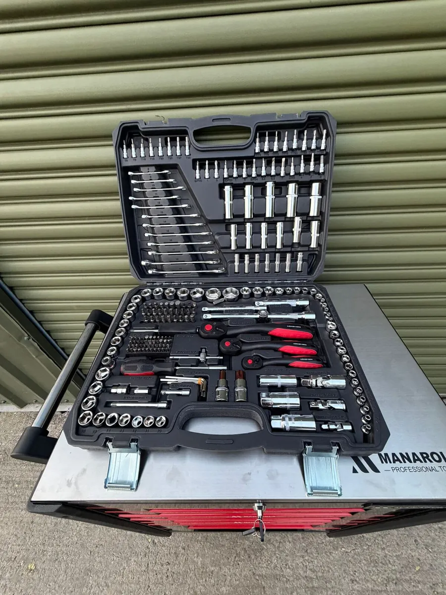 🔧 231PC SOCKET SET – 1/4”, 3/8” & 1/2” DRIVE - Image 1