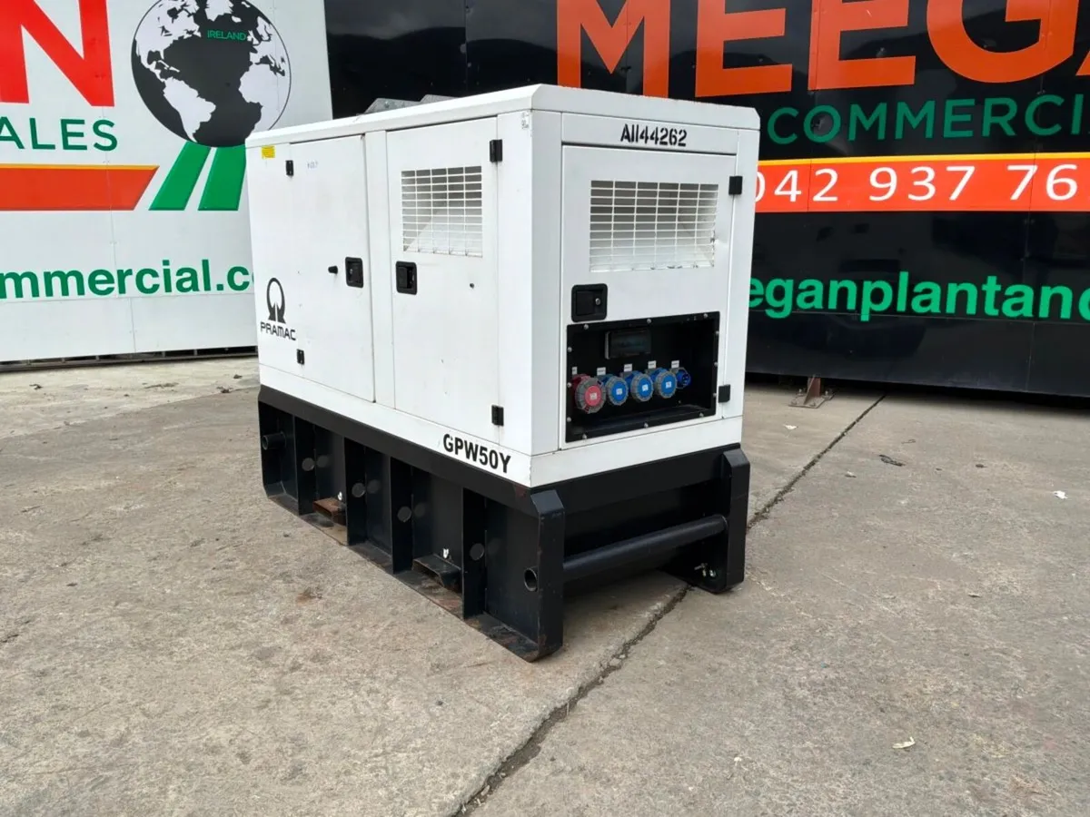 2019 Pramac GPW50y genset generator...50 kva...633 - Image 3