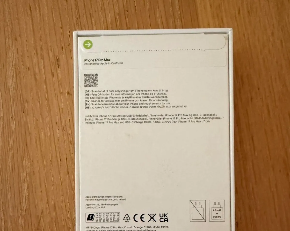 NEW Apple iPhone 17 PRO MAX 512GB (SIM FREE) - Image 2
