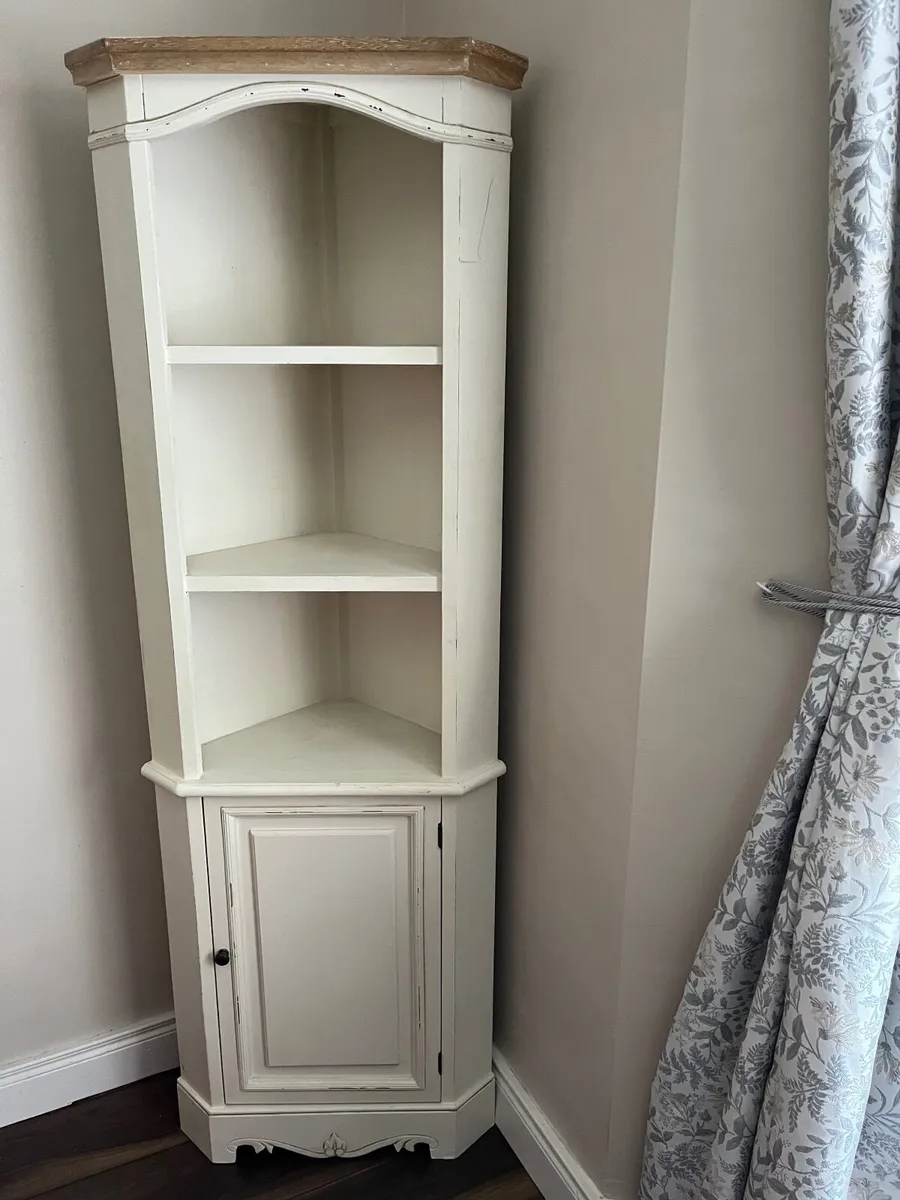 Corner Cabinet Cream - Image 1