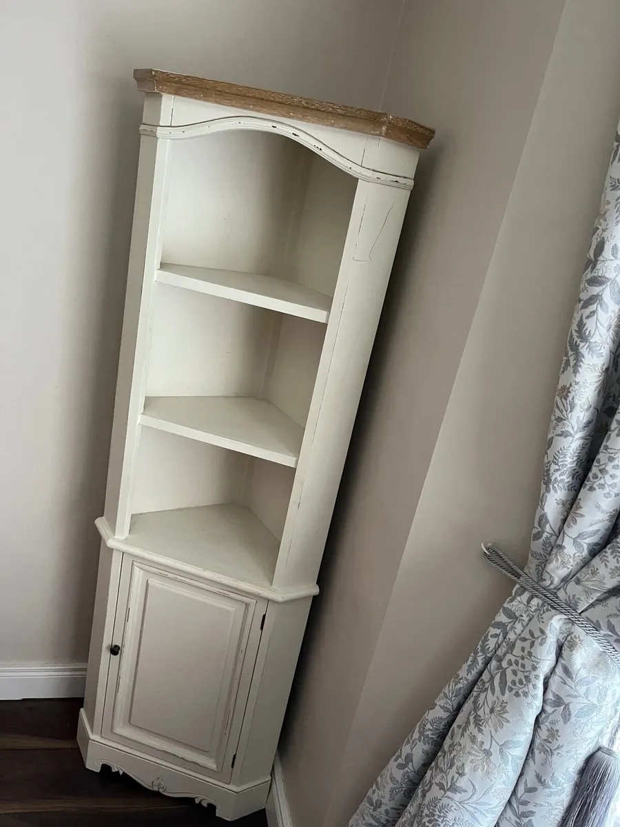 Corner Cabinet Cream - Image 3
