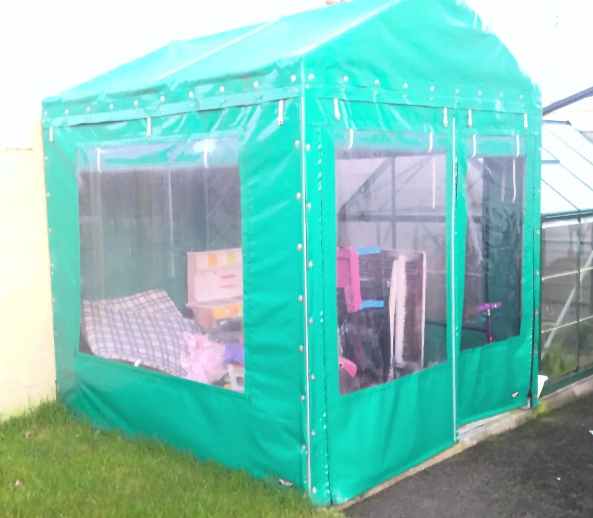 Heavy Duty Steel Garden Shed – 2.3m – Very Solid. - Image 3