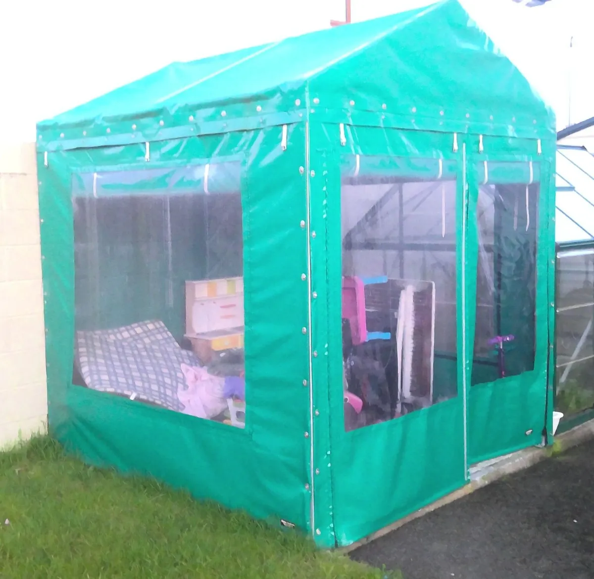 Heavy Duty Steel Garden Shed – 2.3m – Very Solid. - Image 4