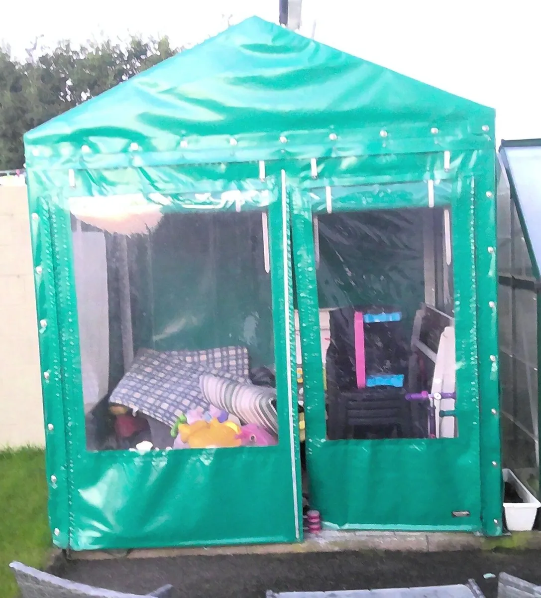 Heavy Duty Steel Garden Shed – 2.3m – Very Solid. - Image 1