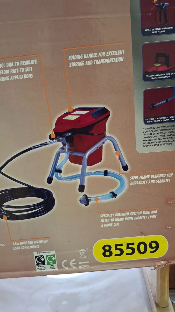 Airless paint sprayer - Image 1