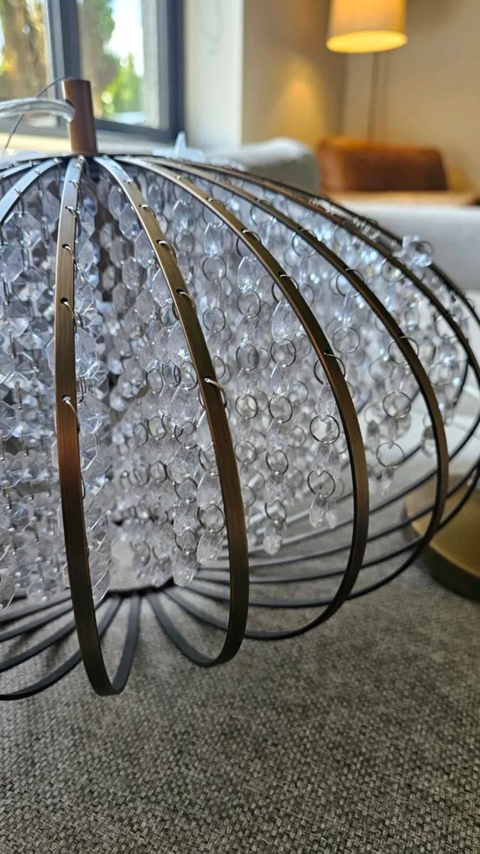 Brand new Chandelier Pendent, unwrapped for pic. - Image 3